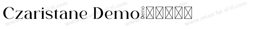 Czaristane Demo字体转换